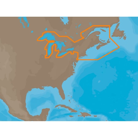 C-Map MAX NA-M026 - Great Lakes & The Maritimes - C-Card NA-M026C-CARD
